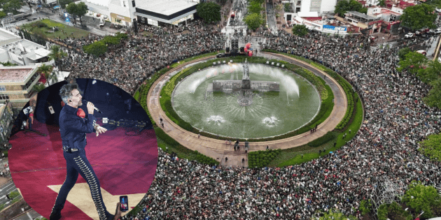 Free concert by Alejandro Fernández: How long will Siteur serve?