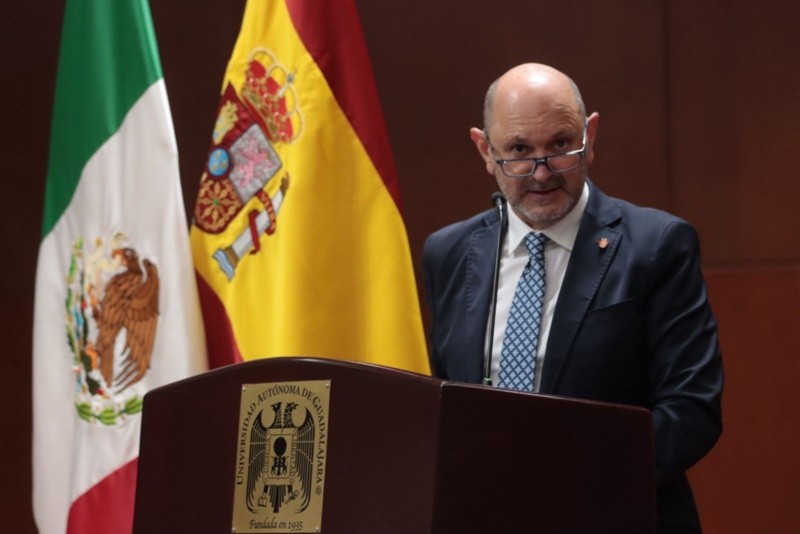 &nbsp;Rafael Louzán Abal, presidente de la Real Federación Española de Futbol (RFEF). CORTESÍA/UAG