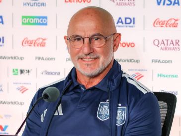 Luis de la Fuente, aseguró que el duelo ante Uruguay será el más exigente de la fase de grupos. EL INFORMADOR/N. Navarro