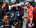 Lewis Hamilton. El piloto de Ferrari llega a Austria  motivado tras su victoria en Barcelona y con la misión de recortar los puntos que lo separan del líder Kimi  Antonelli EFE/A. Szilagyi