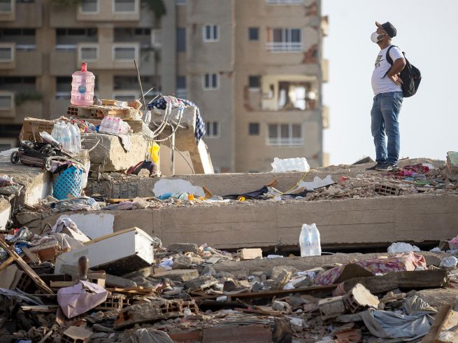 Hasta ahora se han producido 214 réplicas del terremoto. EFE/R. Peña