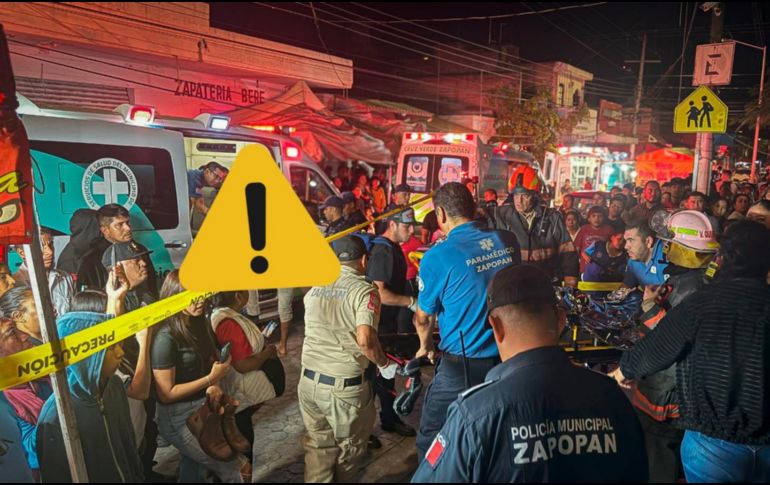 El saldo total fue de 12 personas lesionadas, incluyendo a cuatro menores de edad; todos ellos en estado regular. ESPECIAL