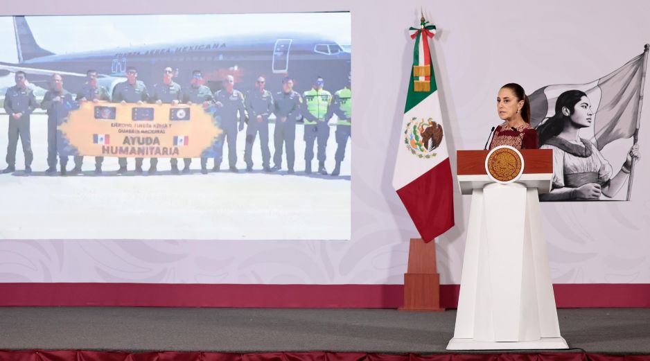 La ayuda mexicana llega después de que Venezuela elevara a 589 la cifra de fallecidos y a 2 mil 980 la de heridos. EFE/J. Méndez