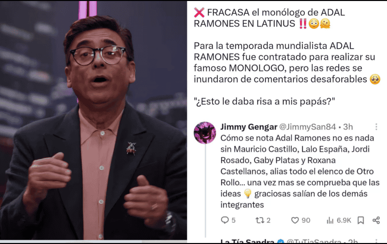 Los implacables internautas no solo tundieron al veterano presentador de Otro Rollo, sino que también lanzaron duras críticas contra el joven invitado.  X/@tutiasandra X/@LATINUS