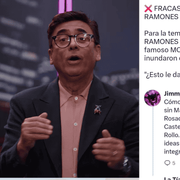 Los implacables internautas no solo tundieron al veterano presentador de Otro Rollo, sino que también lanzaron duras críticas contra el joven invitado.  X/@tutiasandra X/@LATINUS