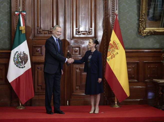 La reunión celebrada entre Sheinbaum y el Rey VI marcó un nuevo paso en el acercamiento entre México y España. EFE / ARCHIVO