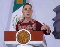 Sheinbaum señaló que los textiles reflejan la riqueza cultural del país y aseguró que, junto con la marca Original, el nuevo museo contribuirá a reivindicar este patrimonio tanto en México como en el extranjero. SUN / F. ROJAS