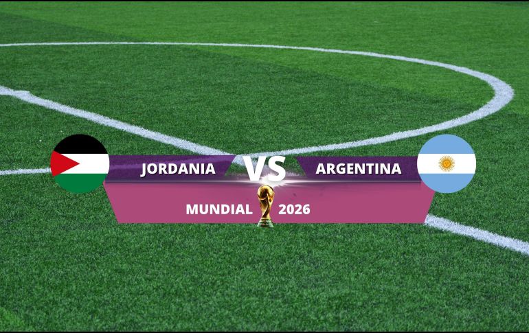 La actividad de la fase de grupos del Mundial 2026 termina este 27 de junio con el enfrentamiento entre las selecciones nacionales de Jordania y Argentina. ESPECIAL / CANVA