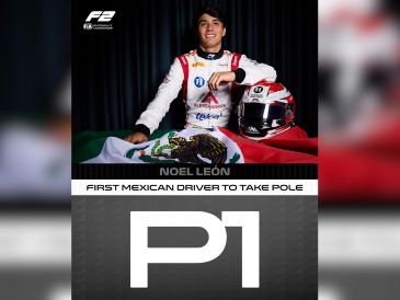 El regiomontano observó cómo sus rivales buscaban acercarse a su registro, aunque ninguno logró desplazarlo del primer lugar. X / @Formula2