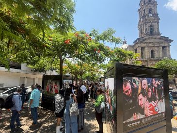 La exhibición forma parte de un recorrido por las tres sedes mundialistas del país. EL INFORMADOR / H. NAVARRO
