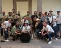 World Street Brass Band son un ventarrón de huracán, un caos parrandero, y una sacudida de tristeza. EL INFORMADOR/F. Salcedo