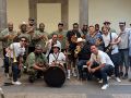 World Street Brass Band son un ventarrón de huracán, un caos parrandero, y una sacudida de tristeza. EL INFORMADOR/F. Salcedo