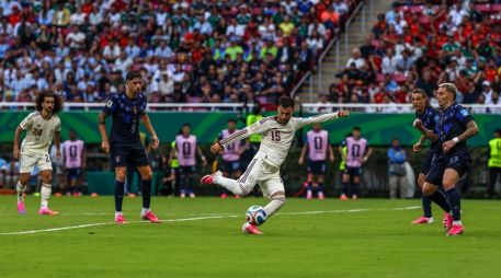 Alex Baena anotó el gol que le permitió a España vencer a Uruguay y eliminarlo de la justa deportiva. EL INFORMADOR / A. NAVARRO