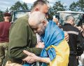 Los prisioneros ucranianos liberados permanecían cautivos en Rusia desde 2022. EFE