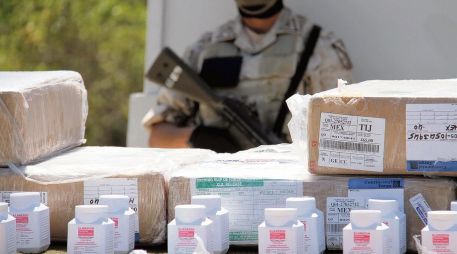 De acuerdo con la ONU, los cárteles mexicanos están exportando sus conocimientos para producir metanfetamina a otros continentes. ESPECIAL
