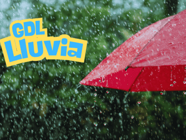 La probabilidad de lluvia hoy es alta, con pronósticos de precipitaciones ligeras a moderadas. ESPECIAL / CANVA