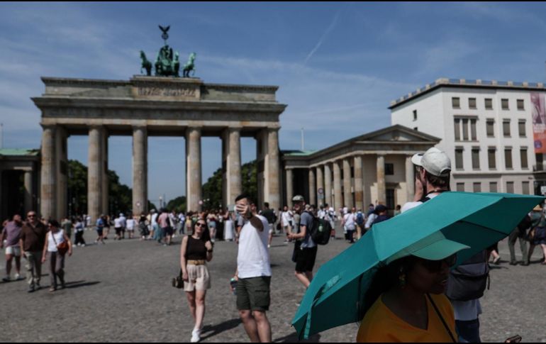 En esta ola de calor se espera que se alcancen los 40 grados durante el fin de semana en Berlín, Alemania. EFE / ARCHIVO