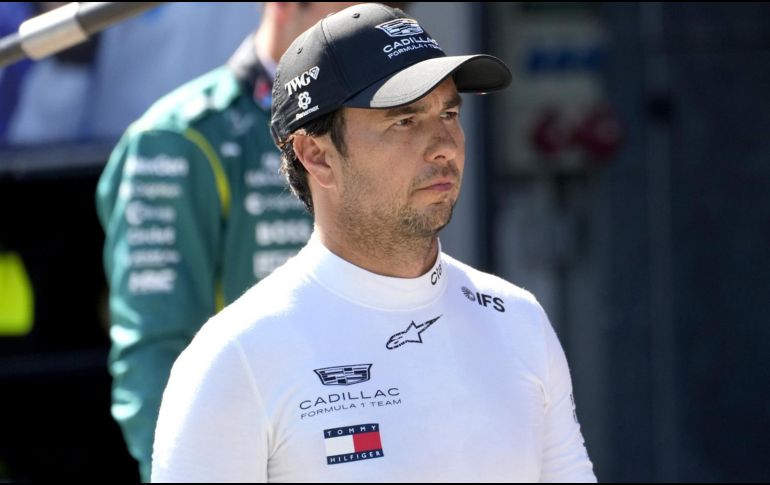 Checo Pérez indicó que el principal objetivo del equipo ha sido preparar el auto para la carrera, con especial atención al comportamiento de los neumáticos. EFE / D. Bandic