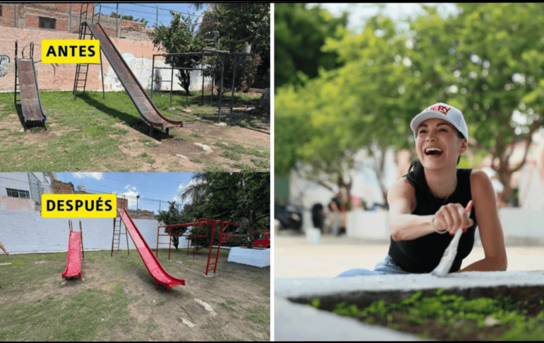No es la primera jornada de actividades de recuperación de espacio público que organiza, ya que la diputada Mery Pozos ha convocado a los ciudadanos a sumarse a las tareas de bacheo, limpieza, y rehabilitación de canchas, jardines y espacios públicos. CORTESÍA