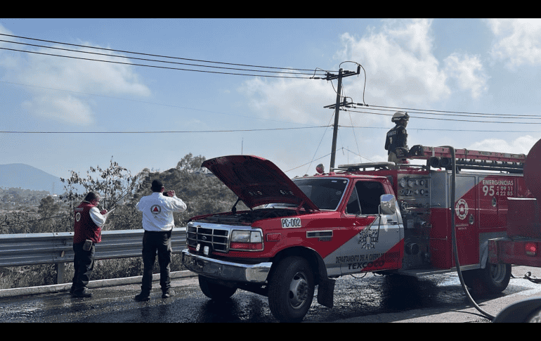 Protección Civil del Estado de México emitió un aviso urgente a la población para evitar la zona de la carretera México-Zacatepec. X / @pciviledomex