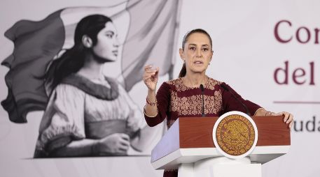 La mandataria federal sostuvo que la preservación de las variedades nativas de maíz es fundamental para garantizar la soberanía alimentaria. EFE/ J. Méndez