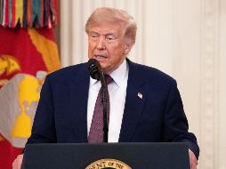 Trump lanzó una dura advertencia contra Teherán al señalar que la continuidad de los ataques podría provocar una respuesta más contundente. EFE/ARCHIVO