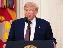 Trump lanzó una dura advertencia contra Teherán al señalar que la continuidad de los ataques podría provocar una respuesta más contundente. EFE/ARCHIVO