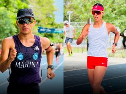 Ricardo Ortiz y Alejandra Ortega consiguieron medallas para la delegación nacional en el Campeonato Panamericano de Medio Maratón de Marcha Atlética Medellín 2026. X/ @conadeoficial.