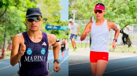 Ricardo Ortiz y Alejandra Ortega consiguieron medallas para la delegación nacional en el Campeonato Panamericano de Medio Maratón de Marcha Atlética Medellín 2026. X/ @conadeoficial.