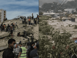 Las inundaciones ocurren apenas unos días después de los terremotos de magnitudes 7.2 y 7.5 que dejaron miles de personas afectadas en distintas regiones del país. EFE / H. Chirinos / X / @JuaniAyoroaOK
