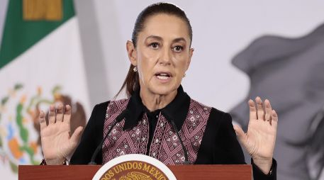 La mandataria describió el programa como un pilar fundamental para el crecimiento económico de México. EFE/J. MÉNDEZ
