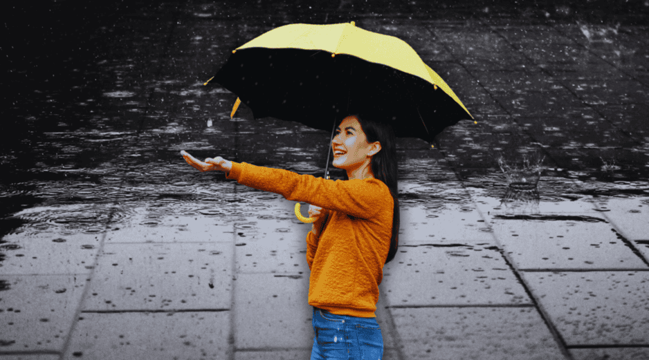 La Conagua advierte una probabilidad de lluvia del 87 por ciento para la metrópoli. ESPECIAL / CANVA