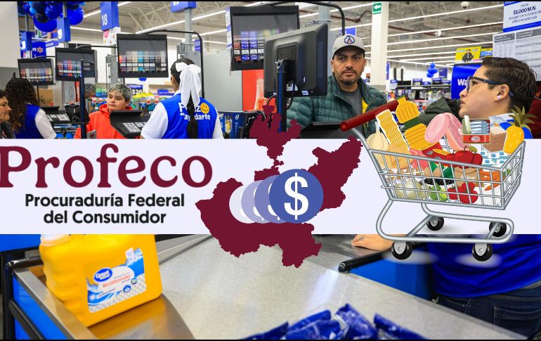En este supermercado encuentras los precios más altos de todo el estado para adquirir la Canasta Básica; se encuentra en Guadalajara. EL INFORMADOR / ARCHIVO