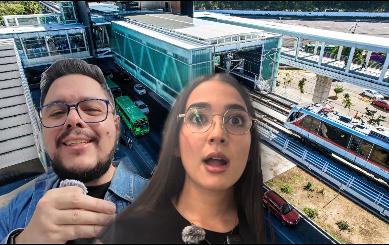 Sheyochoa y Alirio Real mostraron las bondades del transporte público de Guadalajara en sus respectivos videos subidos a YouTube. EL INFORMADOR / ARCHIVO / ESPECIAL / YouTube Sheyochoa / Alirio Rea