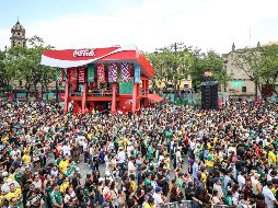Guadalajara supera los 713 mil asistentes entre partidos del Mundial y el Fan Festival durante la fase de grupos. EL INFORMADOR/ A. NAVARRO.