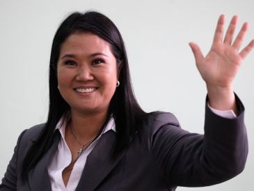 Keiko Fujimori obtuvo el 50.135 % de los votos válidos en las elecciones de Perú al recibir 9 millones 223 mil 396 sufragios. AP/ARCHIVO