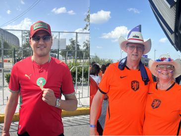 Viajes, largas distancias y un fuerte gasto económico forman parte del sacrificio de quienes persiguen a sus equipos en la Copa del Mundo. EL INFORMADOR/ L. ASCANIO.