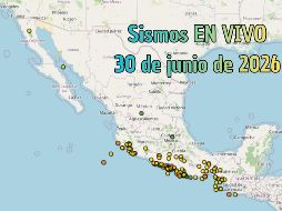 EN VIVO | Sismos en México | Martes 30 de junio. ESPECIAL / SSN
