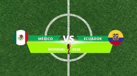 El Estadio Ciudad de México será escenario este martes 30 de junio del duelo entre México y Ecuador por los 16avos de final de la Copa Mundial de la FIFA 2026. ESPECIAL / CANVA