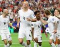 Hoy, cuando el partido parecía encaminarse a un desenlace incierto, apareció la figura de Erling Haaland, quien marcó y le dio la victoria a Noruega sobre Costa de Marfil. EFE / C. Ramírez