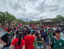Anuncian autoridades que el Fan Fest de GDL se encuentra lleno para ver el México vs Ecuador. EL INFORMADOR / ARCHIVO