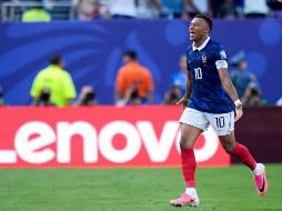 La mayoría de los tantos de Mbappé llegaron en sus anteriores participaciones mundialistas. AP/ Frank Franklin II.