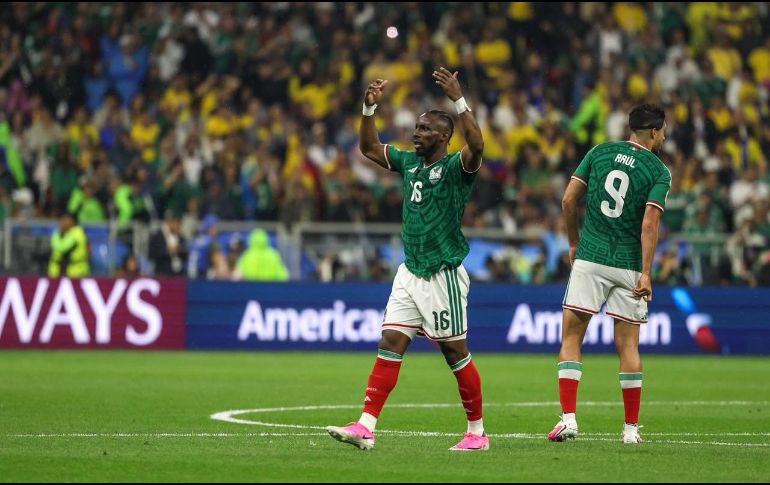 Julián Quiñones alcanzó a Cuauhtémoc Blanco y Rafael Márquez con tres goles en la historia de los Mundiales. EL INFORMADOR/ A. NAVARRO.