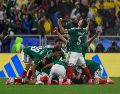 Con una victoria por 2-0 sobre Ecuador en los dieciseisavos de final de la Copa del Mundo 2026, el equipo dirigido por Javier Aguirre puso fin a una racha de 40 años sin ganar un partido de fase de eliminación directa. EL INFORMADOR/ A. NAVARRO.