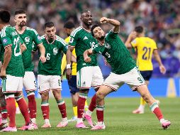 Raúl Jiménez tiene 47 goles oficiales con la selección mexicana. EFE/J. Méndez