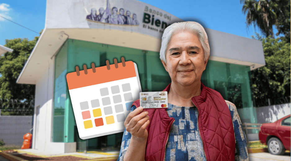 Conoce el calendario oficial completo de la Pensión Bienestar para el bimestre julio-agosto 2026. ESPECIAL/Banco del Bienestar