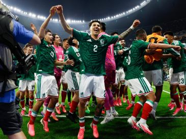 La victoria por dos goles a cero sobre Ecuador le permitió a la Selección Mexicana pasar a octavos de final. EFE/A. Cruz