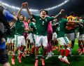 La victoria por dos goles a cero sobre Ecuador le permitió a la Selección Mexicana pasar a octavos de final. EFE/A. Cruz