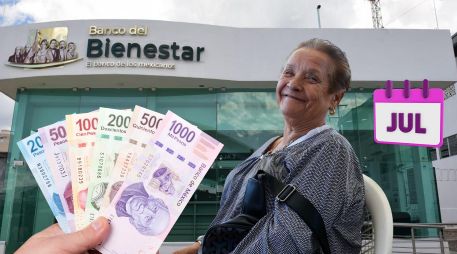 De mantenerse el esquema de dispersión utilizado en meses recientes, los depósitos comenzarían este miércoles 1 de julio de 2026. ESPECIAL / Programas del Bienestar y CANVA