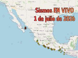 EN VIVO | Sismos en México | Miércoles 1 de julio. ESPECIAL / SSN